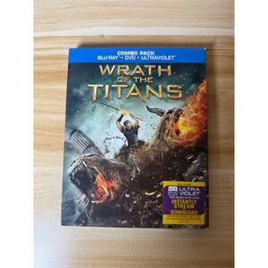 Wrath of the Titans Blu-Ray + DVD Combo Pack Ultraviolet‎ Movie